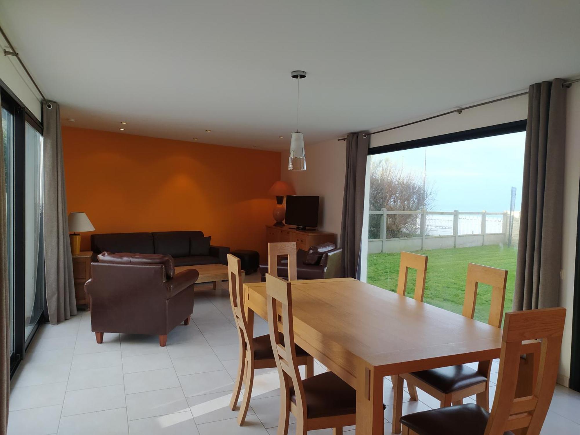 Gites "Bord De Mer" Pmr Ou "Arromanches" 2 Chambres En Front De Mer A Asnelles , 3Km D'Arromanches, 10Km De Bayeux Saint-Côme-de-Fresné 外观 照片